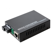 Медиаконвертер 10/100/1000M SM Fibercoms, 1310 нм, 20 км, SC - Медиаконвертер 10/100/1000M SM Fibercoms, 1310 нм, 20 км, SC