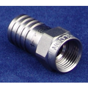 Разъем F(штекер) обжимной на RG6 F-56-ALM-4.9/8.4 Cabelcon, 100 шт/упак - Разъем F(штекер) обжимной на RG6 F-56-ALM-4.9/8.4 Cabelcon, 100 шт/упак
