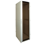 Шкаф напольный 19" 24U (1300 x 600 х 1000) дверь стекл./мет. Ижтехноком - 