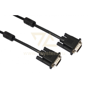Шнур VGA - VGA Proconnect, черный,  с ферритовыми кольцами, 1.8 м - 