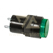 Индикатор 16 мм 220 V зеленый (RWE-510) - 