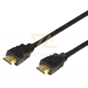 Шнур HDMI - HDMI GOLD Rexant, с фильтром, 1 м - 