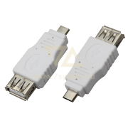 Переходник USB A(гнездо) - micro USB A(штекер) Rexant - 