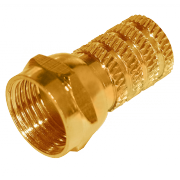 Разъем F(штекер) резьбовой на RG6 Proconnect Gold - 
