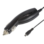 Автозарядка в прикуриватель micro USB Rexant, 5 В, 1 А, шнур спираль, черная, 1.2 м - 