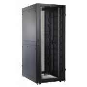 Шкаф серверный 42U (1950 x 800 х 1200) ЦМО, дверь перфорированная, черный - 