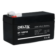 Батарея аккумуляторная DT 12012 Delta 12В, 1.2 Ач - 