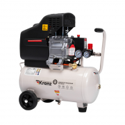 Компрессор воздушный KR-1500/24 KRANZ, 1500Вт, 230 л/мин, 24л - 