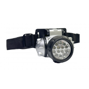 Фонарь налобный, 14 LED, 7 х 4 см, 3 ААА, IronMaster - 
