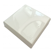 Розетка оптическая АБРН-2/4пл, белая - 