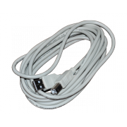 Шнур USB A(штекер) - USB B(штекер) 5 мм Rexant, серый, 3 м - 