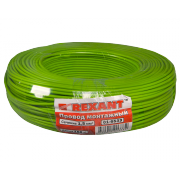 Провод автомобильный 1.5 мм2 Rexant, зеленый, 100 м - 