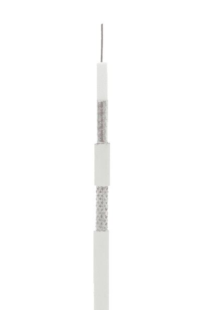 Кабель RG-6U Netlan, белый, 100 м