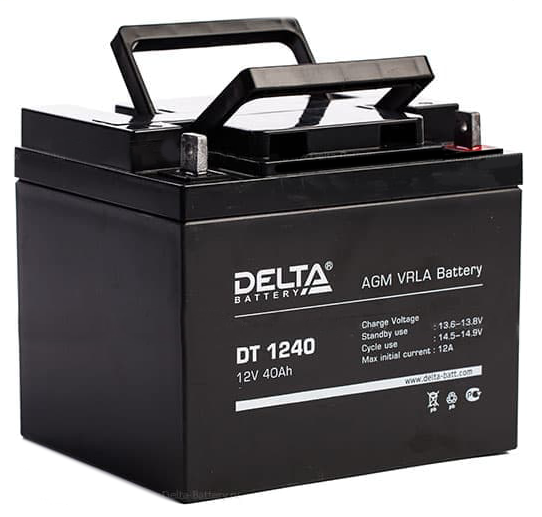 Батарея аккумуляторная DT 1240 Delta 12В, 40 Ач